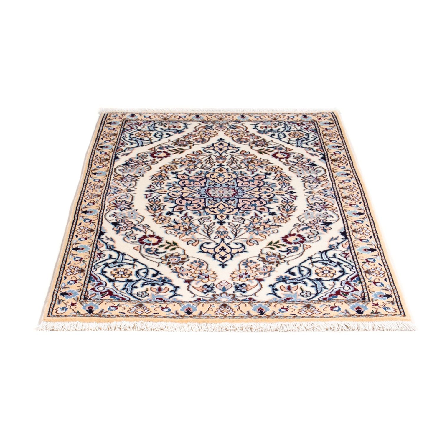 Persisk tæppe - Nain - Royal - 138 x 87 cm - beige