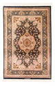 Qom silke Tæppe 152x102cm - Persisk tæppe