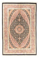 Qom silke Tæppe 154x101cm - Persisk tæppe