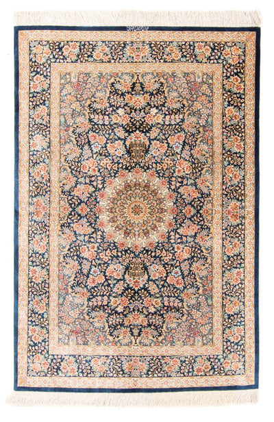 Qom silke Tæppe 100x152cm - Persisk tæppe