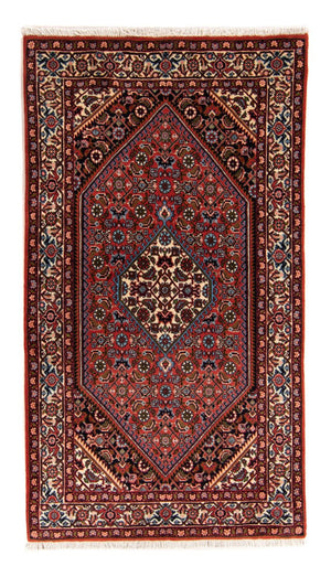 Persisk tæppe - Bijar - Royal - 156 x 86 cm - rød