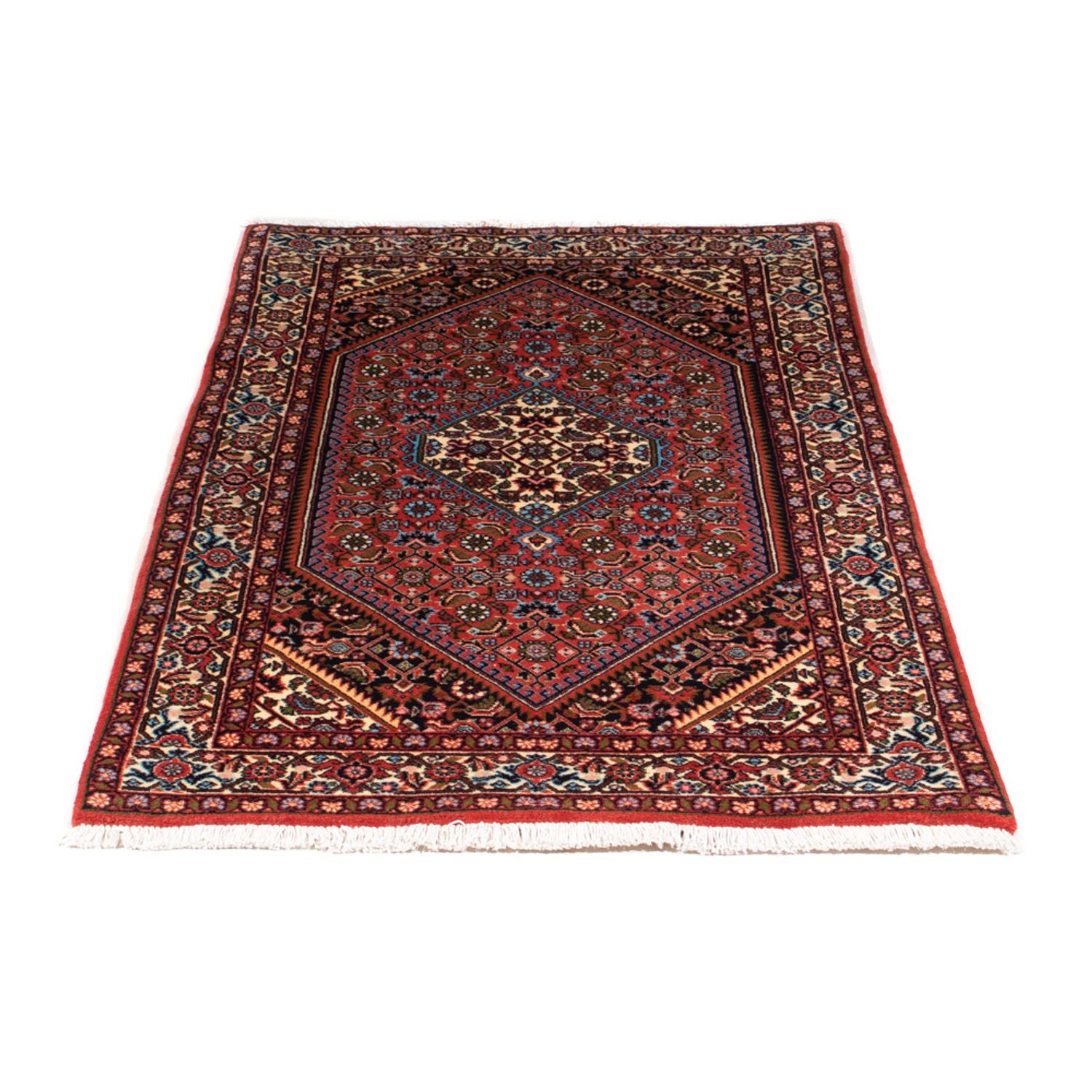 Persisk tæppe - Bijar - Royal - 156 x 86 cm - rød