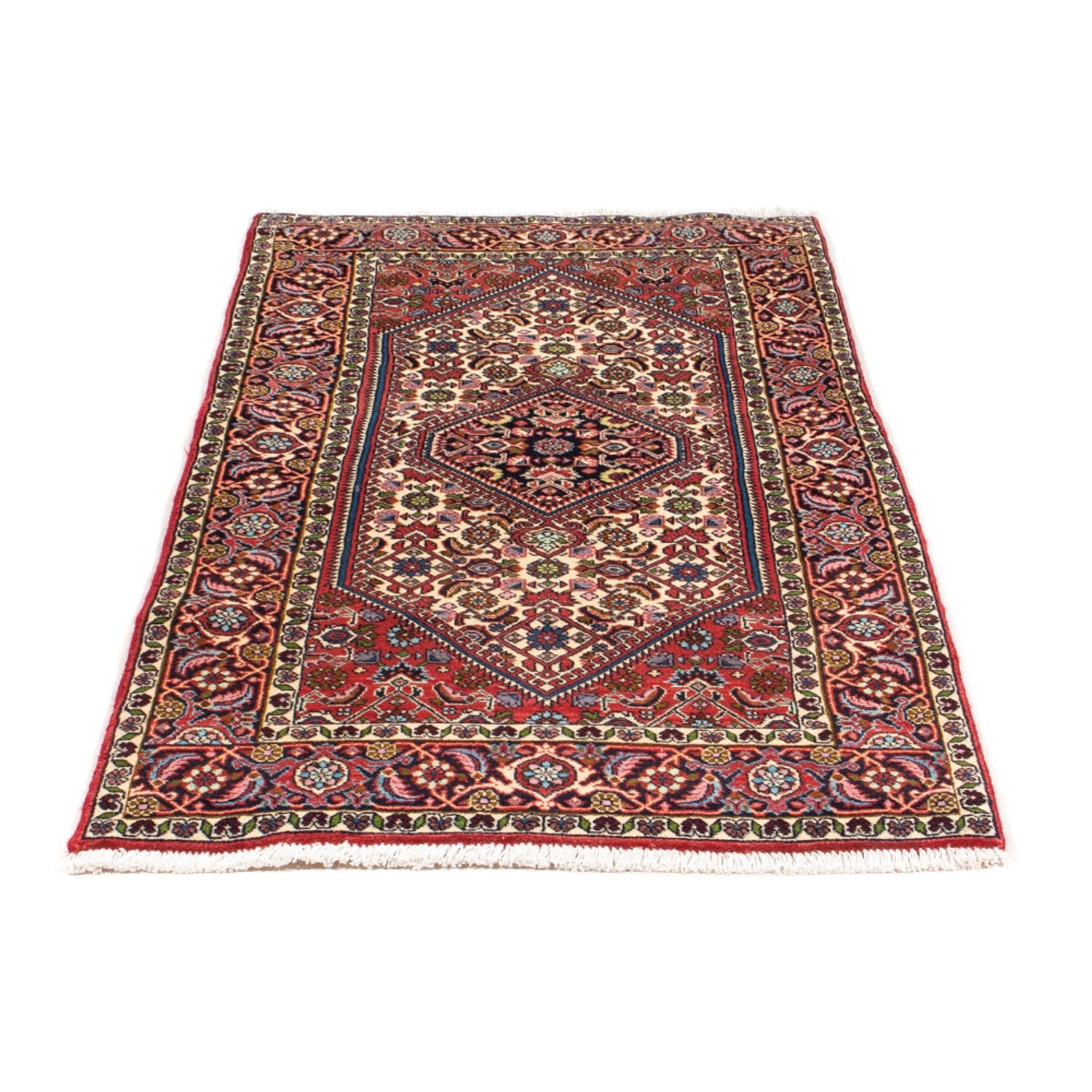 Persisk tæppe - Bijar - Royal - 160 x 80 cm - beige