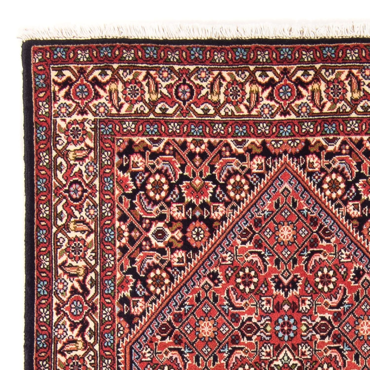 Persisk tæppe - Bijar - Royal - 155 x 87 cm - rød