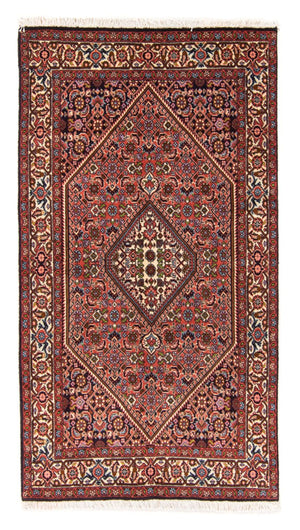 Persisk tæppe - Bijar - Royal - 151 x 82 cm - rød