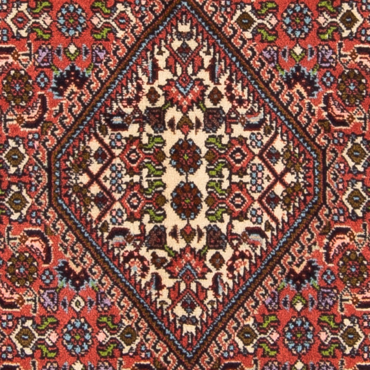 Persisk tæppe - Bijar - Royal - 151 x 82 cm - rød
