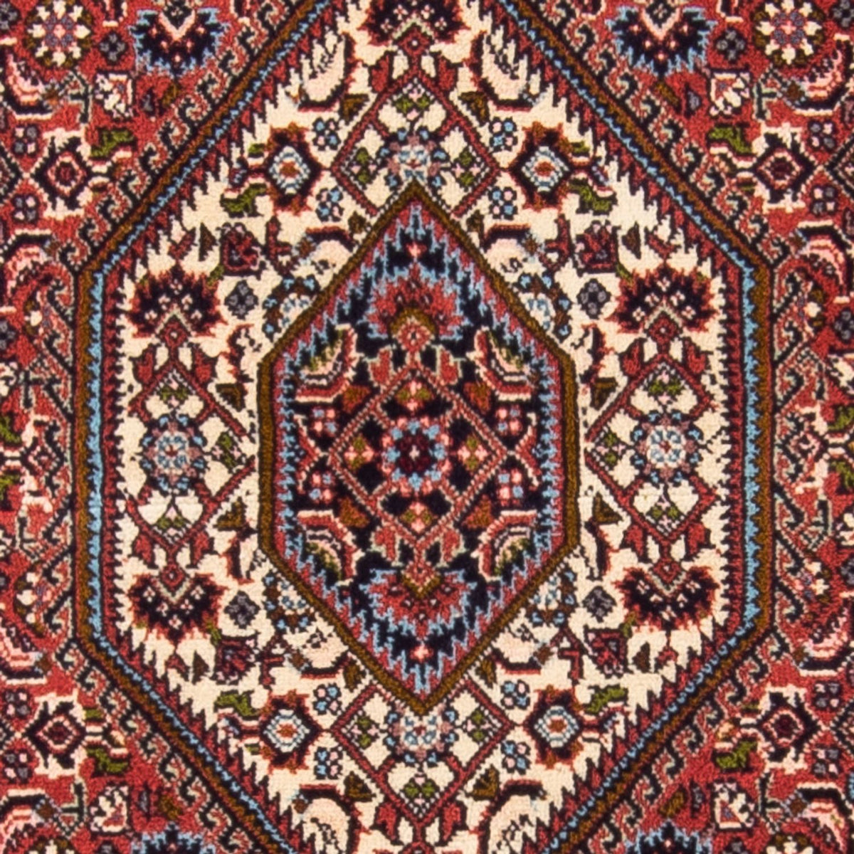 Persisk tæppe - Bijar - Royal - 155 x 84 cm - rød