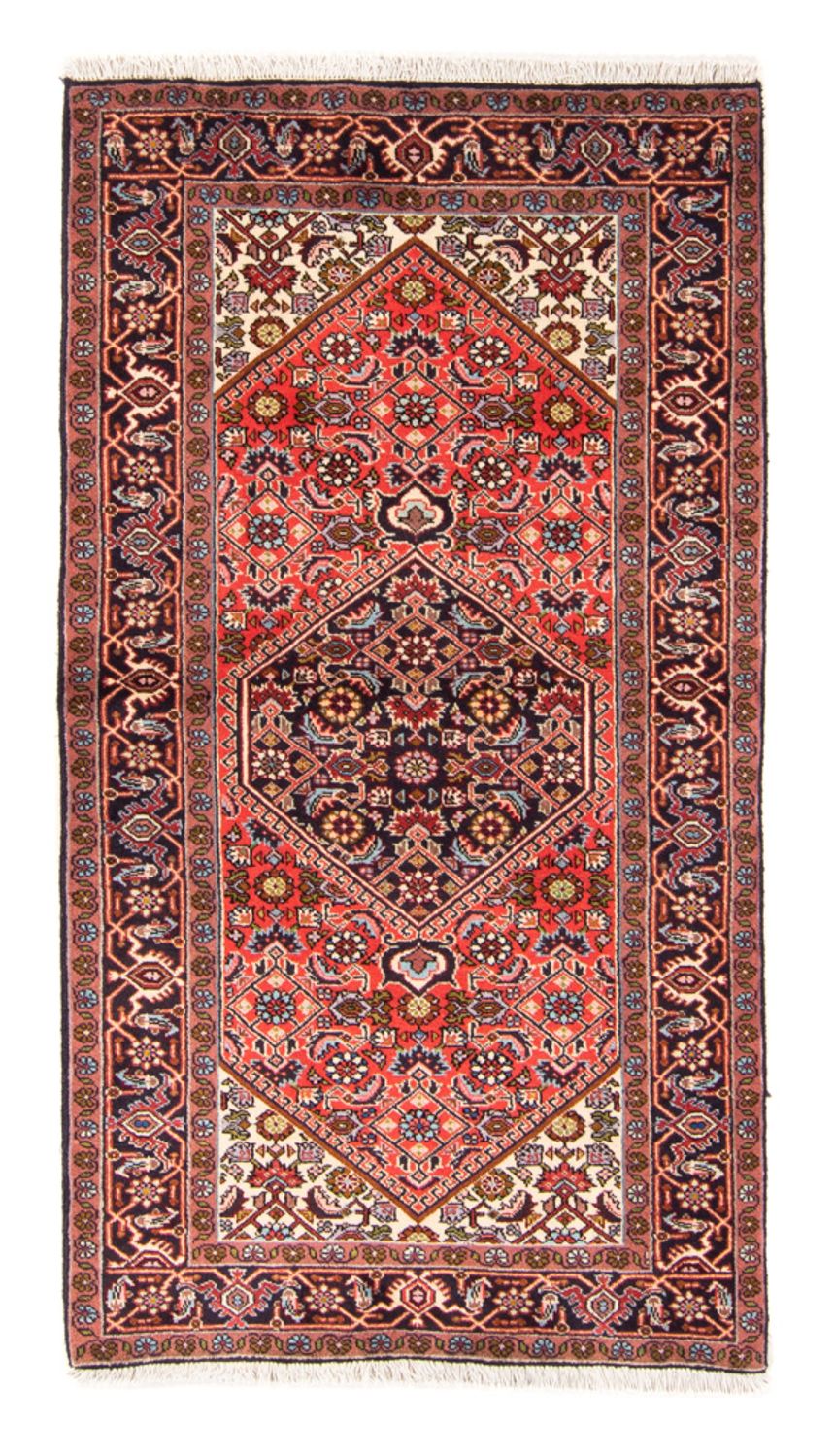 Persisk tæppe - Bijar - Royal - 156 x 84 cm - rød