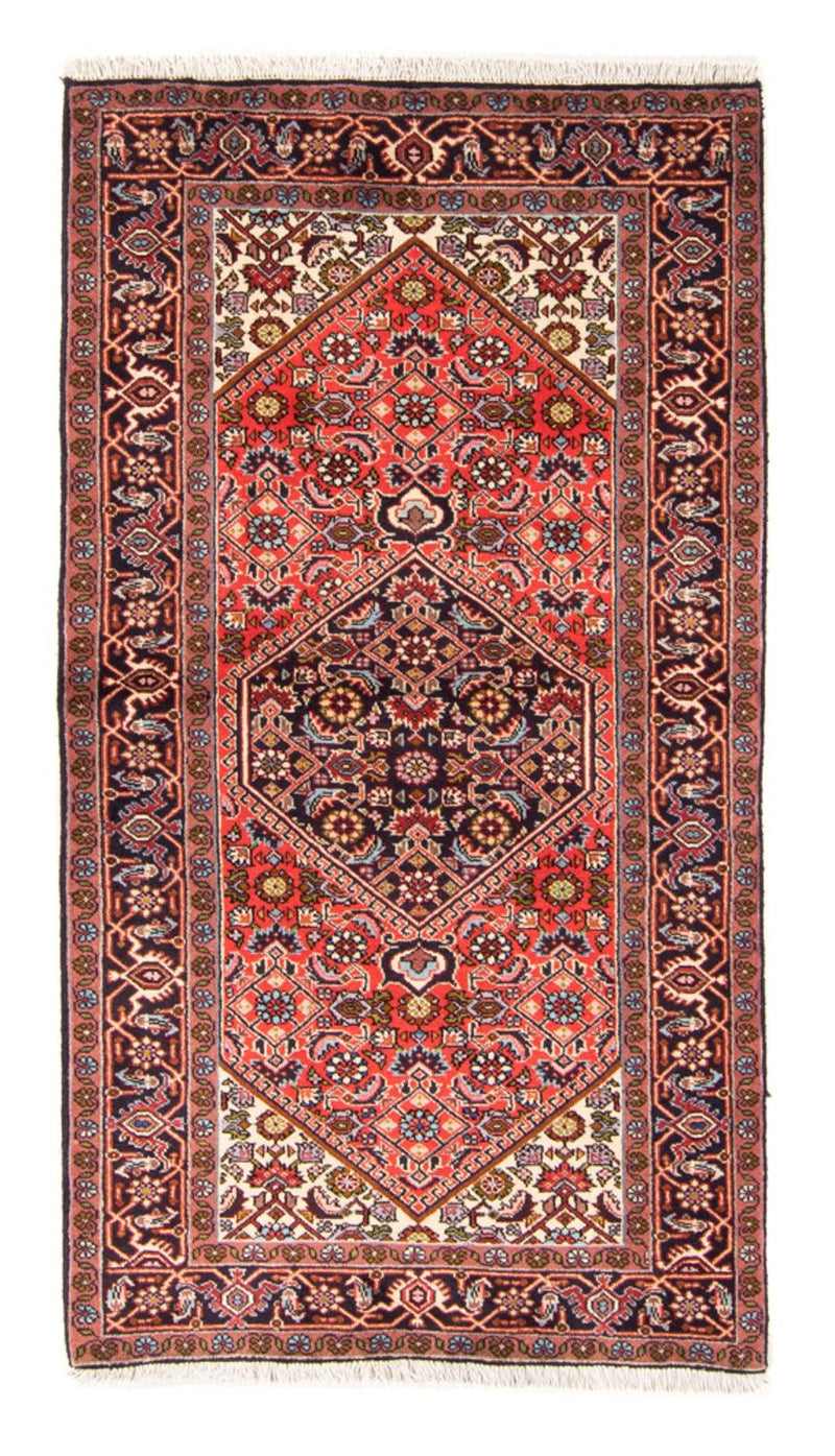 Persisk tæppe - Bijar - Royal - 156 x 84 cm - rød