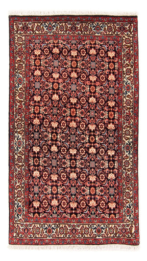 Persisk tæppe - Bijar - Royal - 149 x 85 cm - mørkeblå
