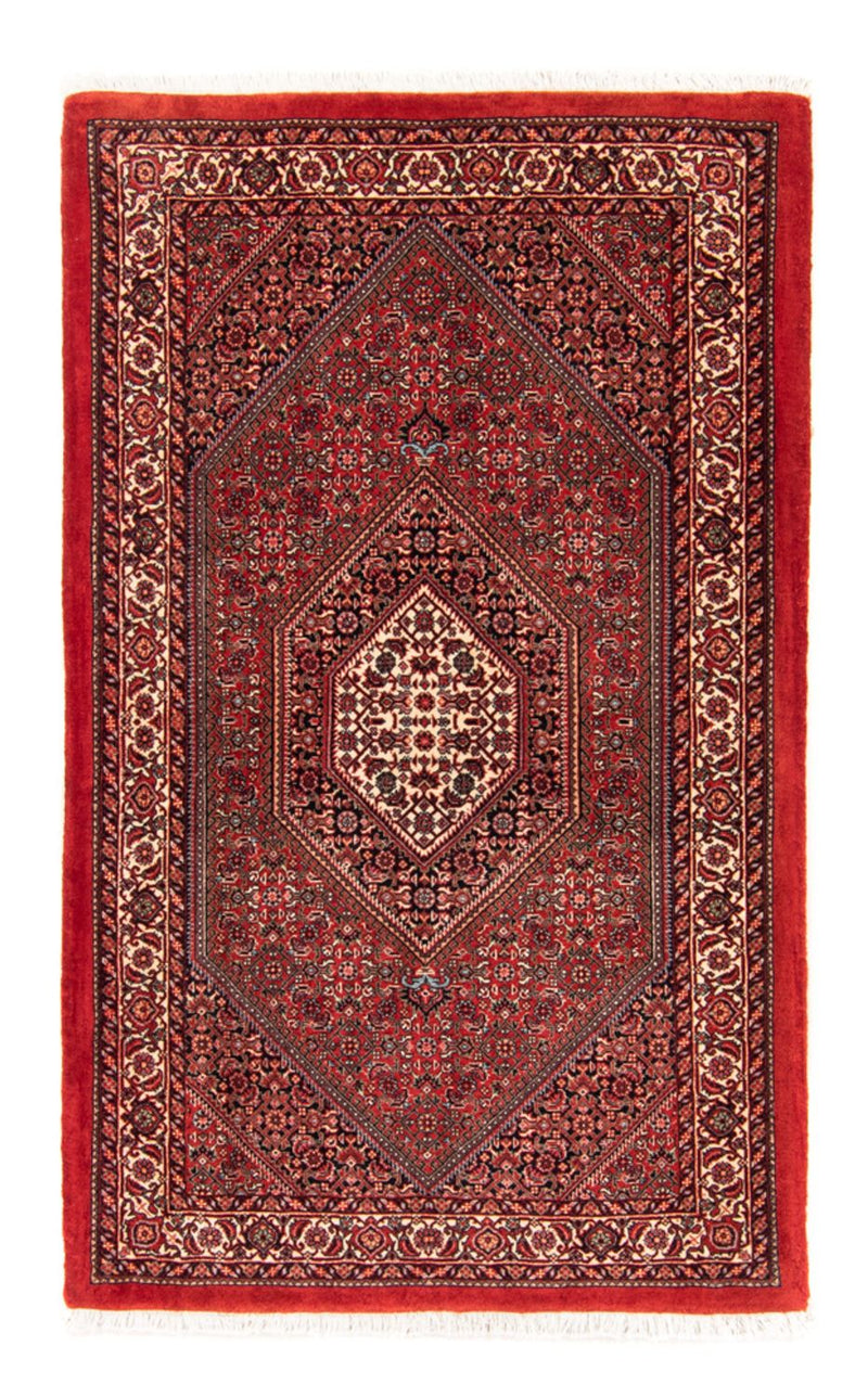 Persisk tæppe - Bijar - Royal - 150 x 90 cm - rød