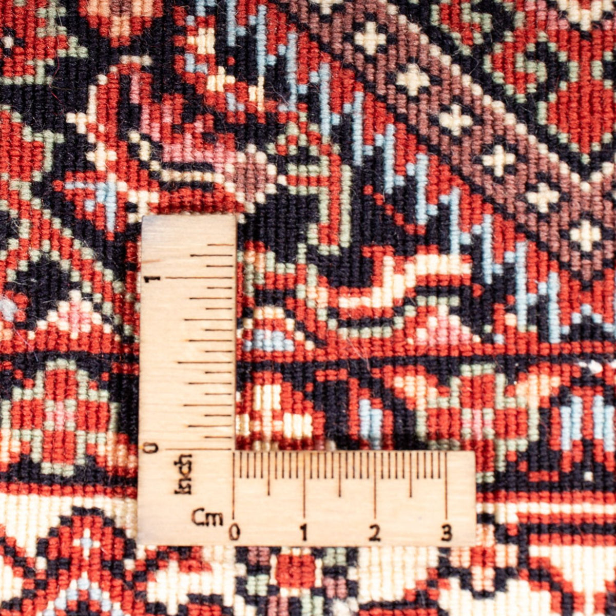 Persisk tæppe - Bijar - Royal - 150 x 90 cm - rød