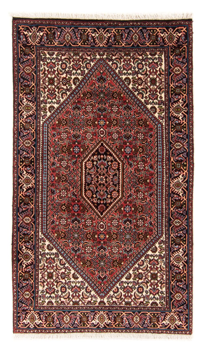 Persisk tæppe - Bijar - Royal - 140 x 82 cm - rød