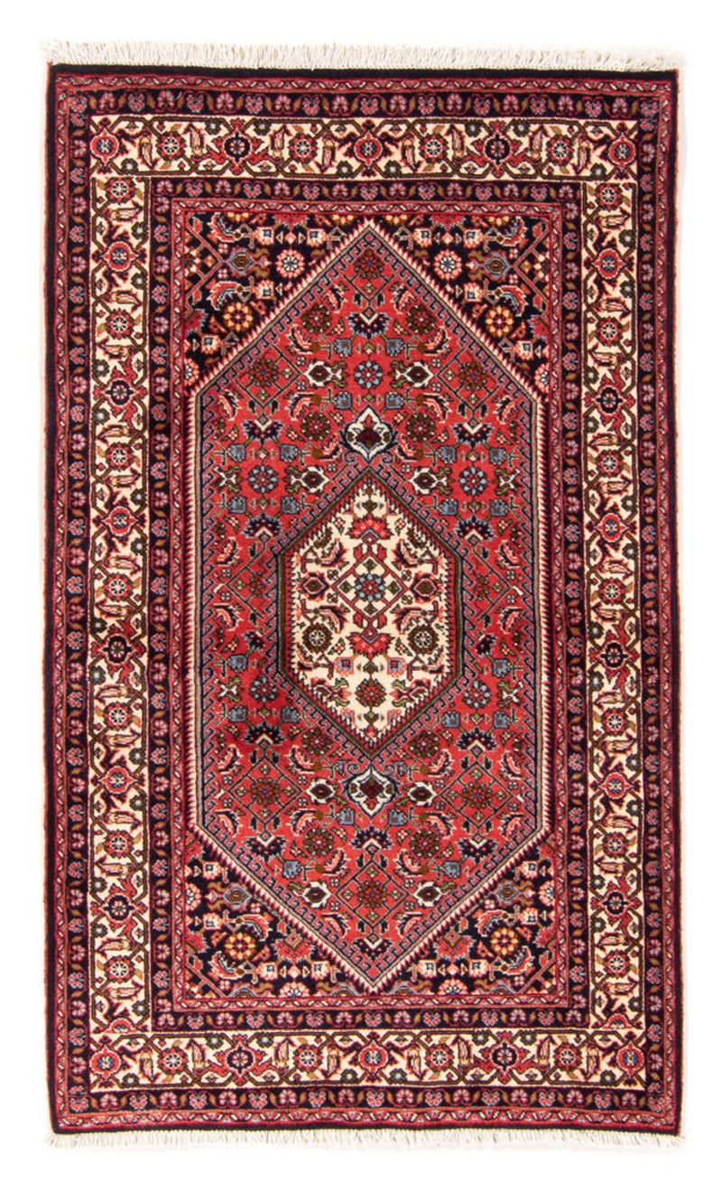 Persisk tæppe - Bijar - Royal - 146 x 86 cm - rød