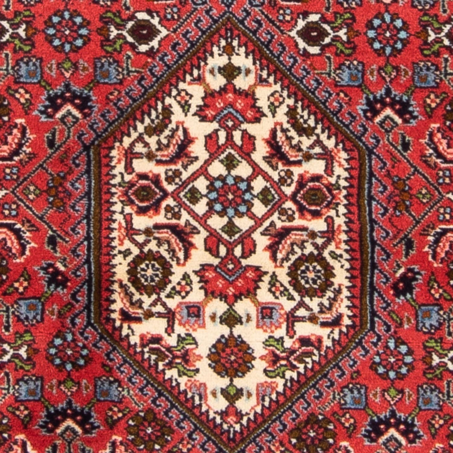 Persisk tæppe - Bijar - Royal - 146 x 86 cm - rød