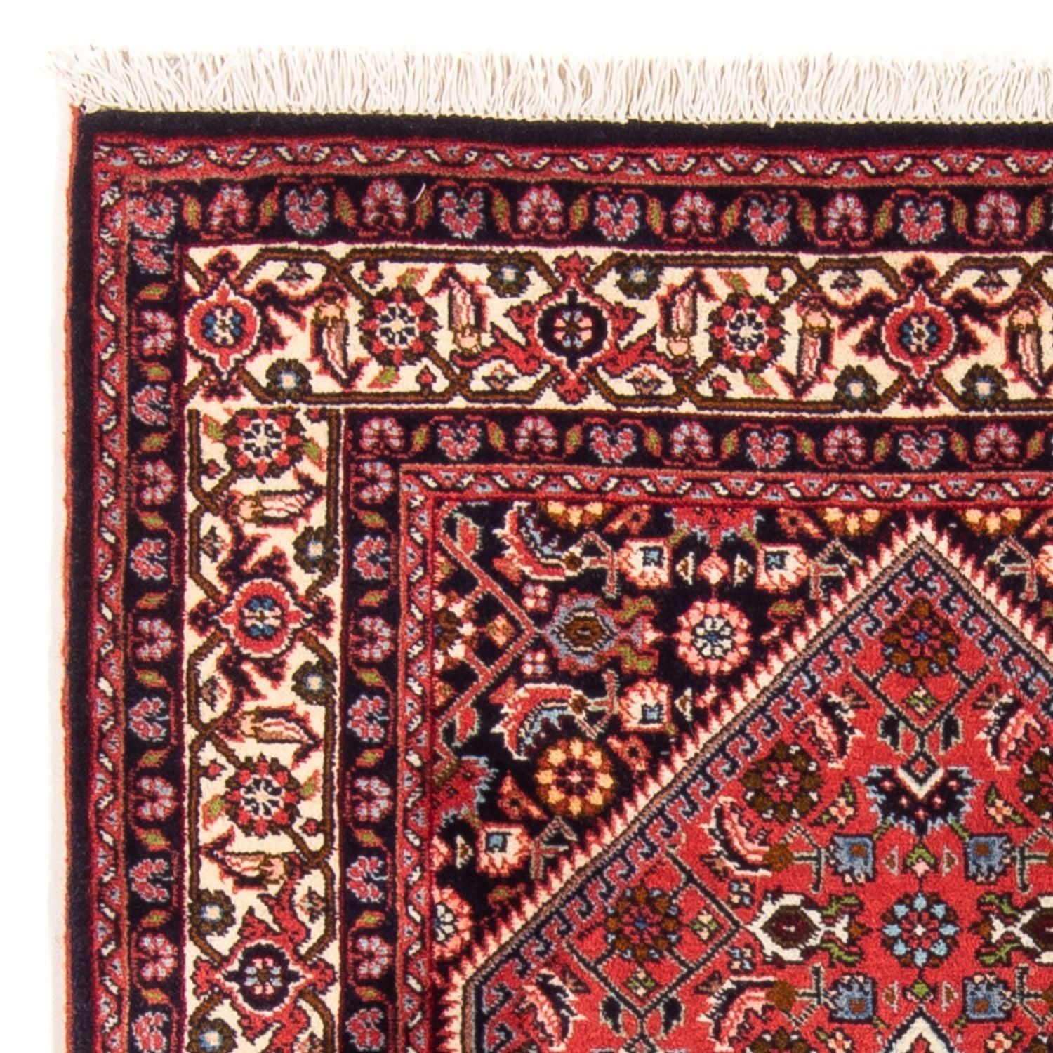Persisk tæppe - Bijar - Royal - 146 x 86 cm - rød