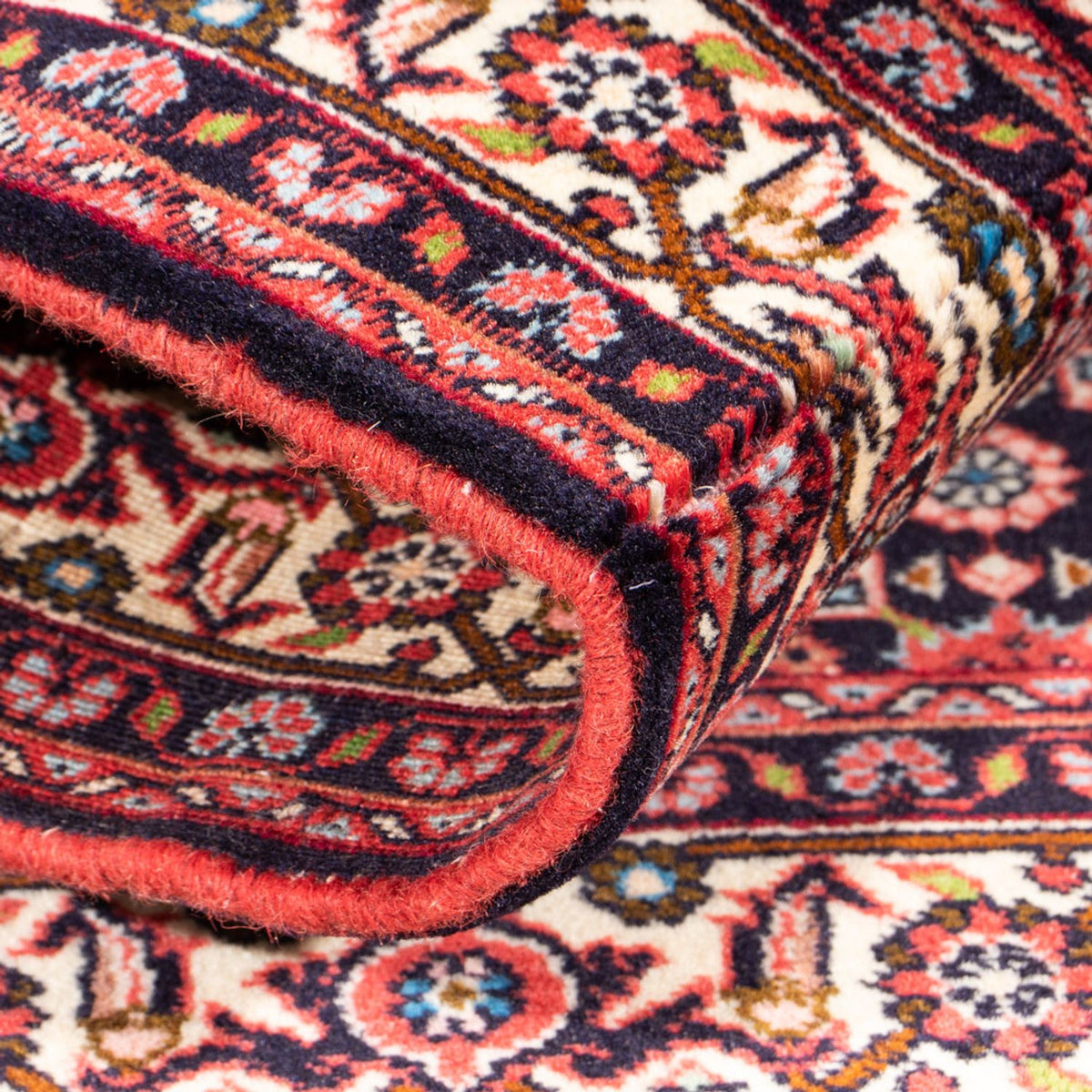 Persisk tæppe - Bijar - Royal - 146 x 86 cm - rød