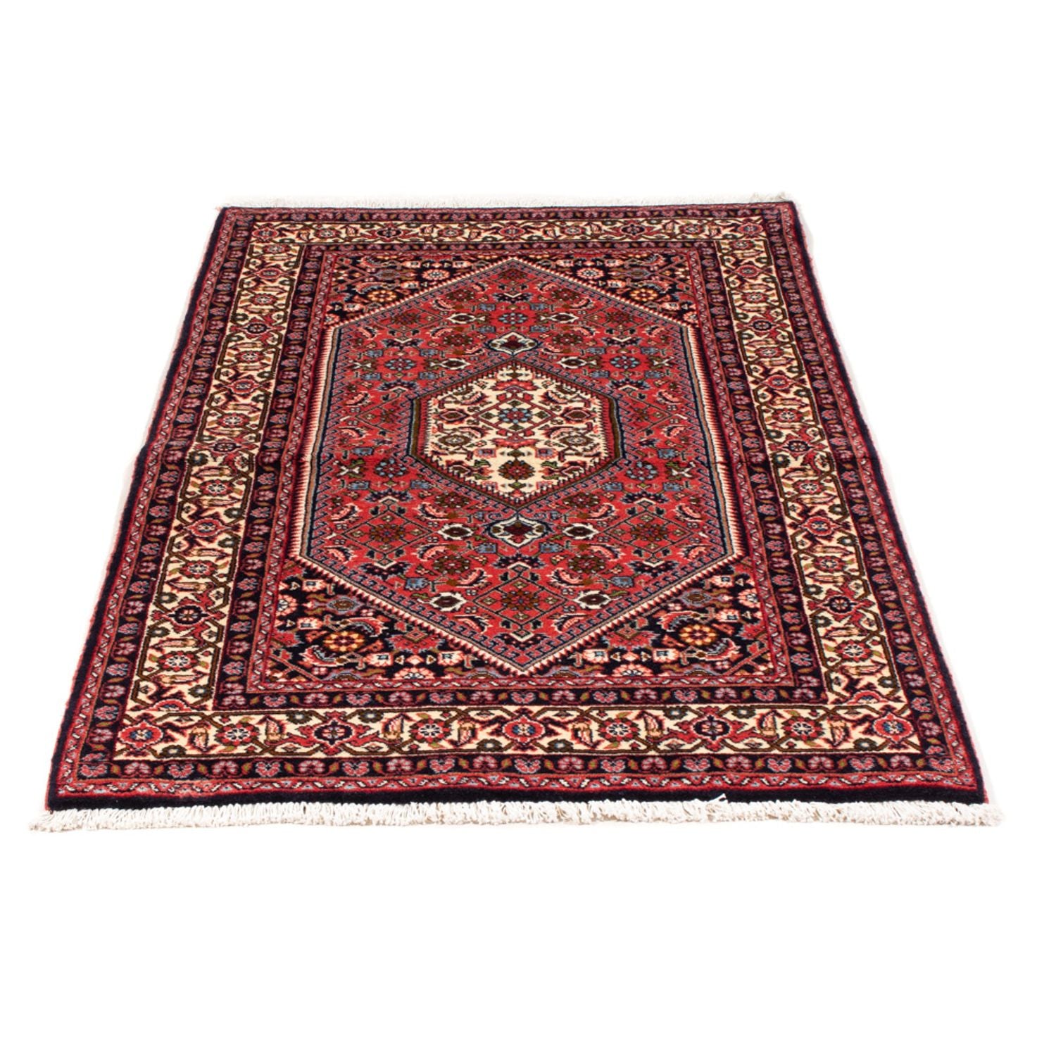 Persisk tæppe - Bijar - Royal - 146 x 86 cm - rød