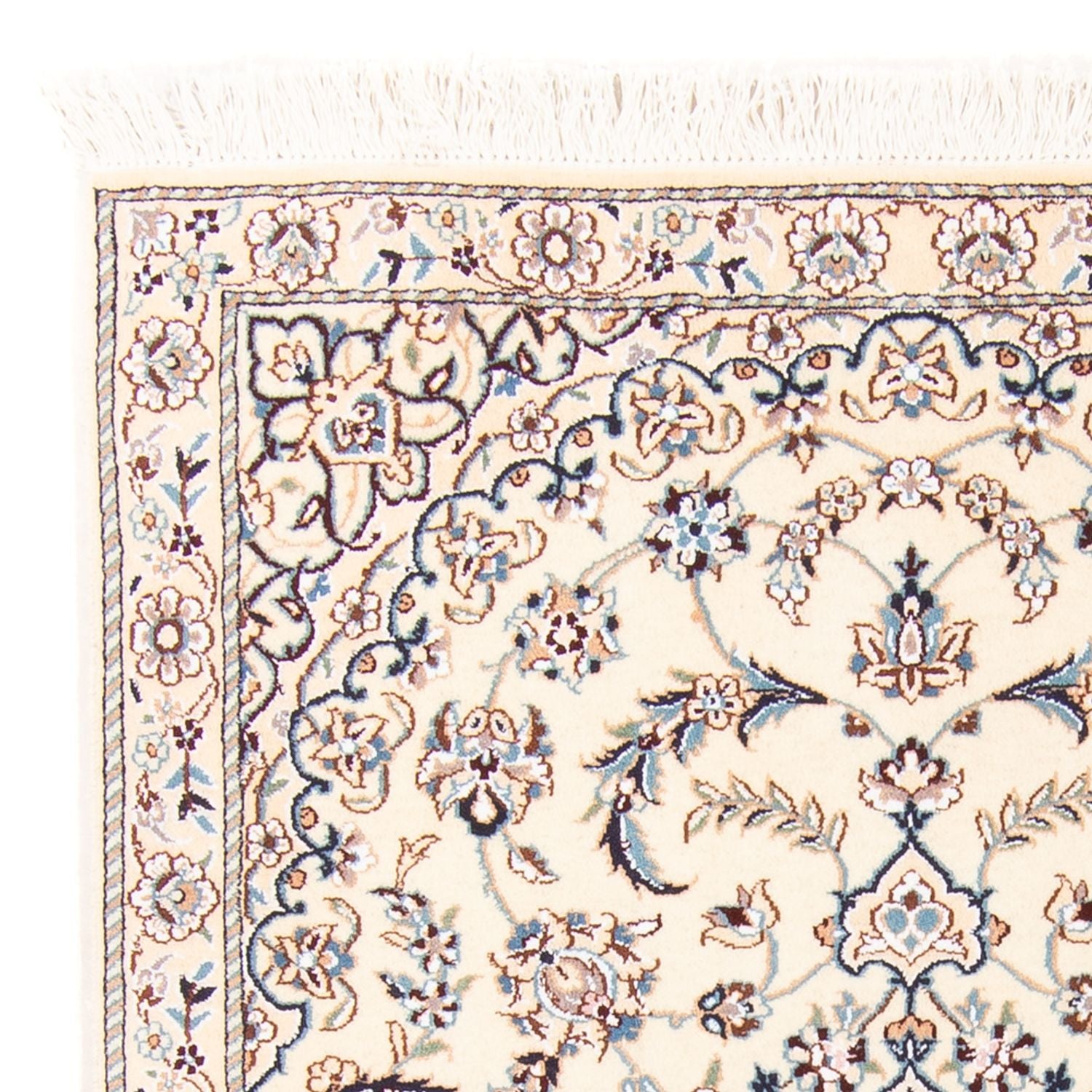 Persisk tæppe - Nain - Premium - 150 x 100 cm - beige