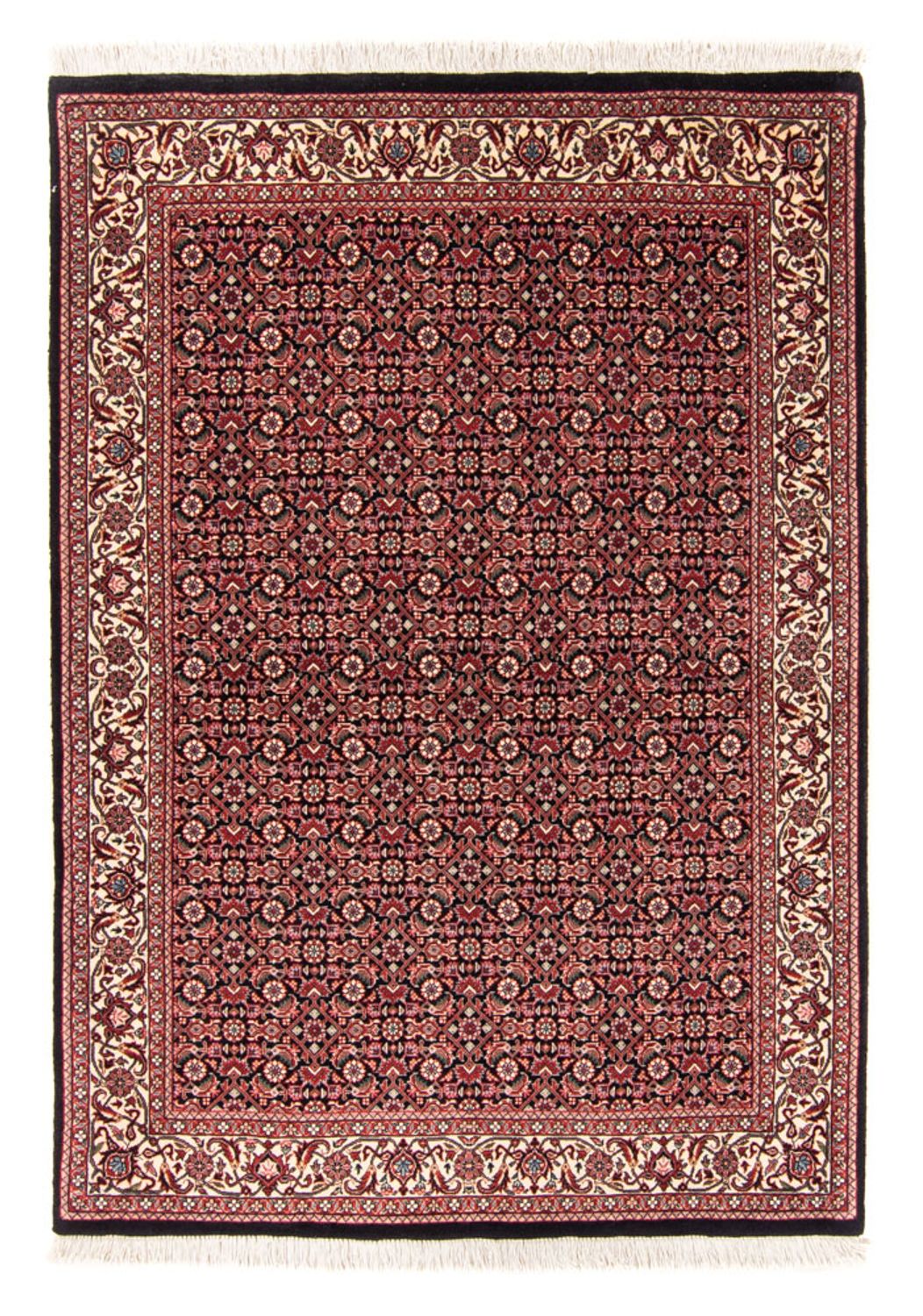 Persisk tæppe - Bijar - Royal - 163 x 111 cm - mørkeblå