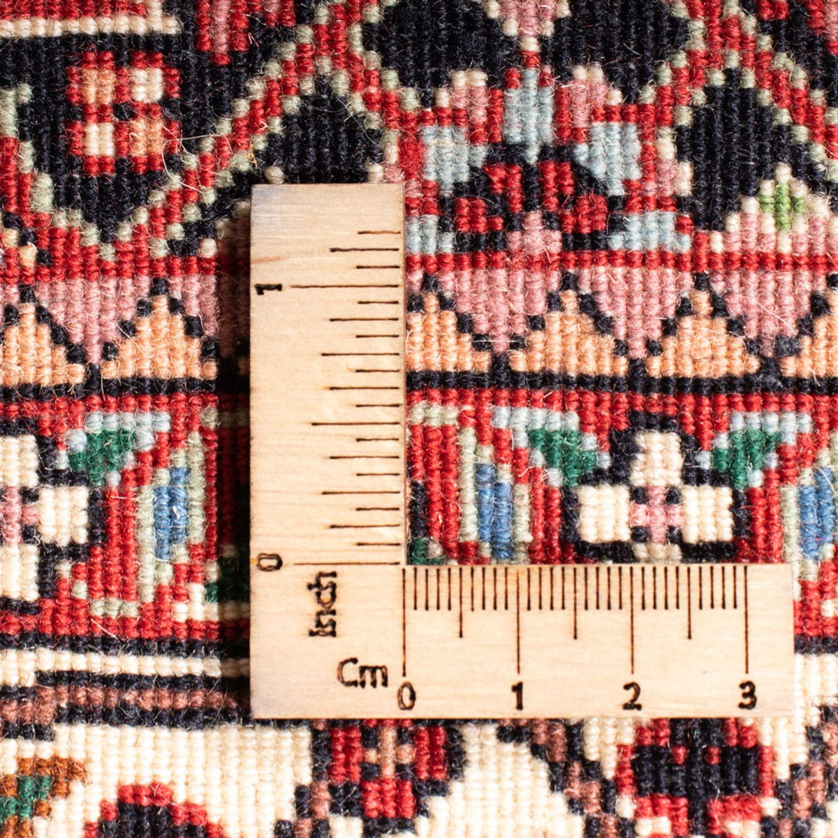 Persisk tæppe - Bijar - Royal - 163 x 111 cm - mørkeblå