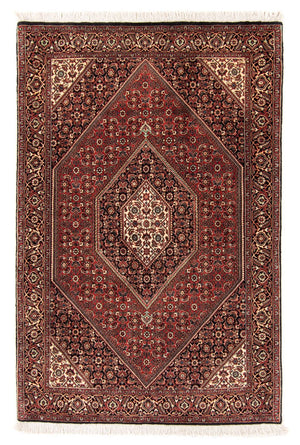 Persisk tæppe - Bijar - Royal - 181 x 112 cm - rød