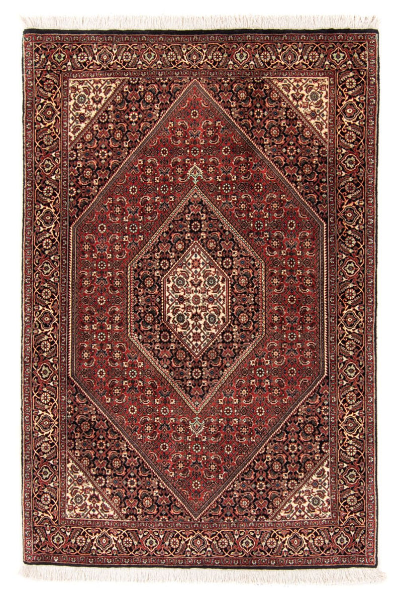 Persisk tæppe - Bijar - Royal - 181 x 112 cm - rød