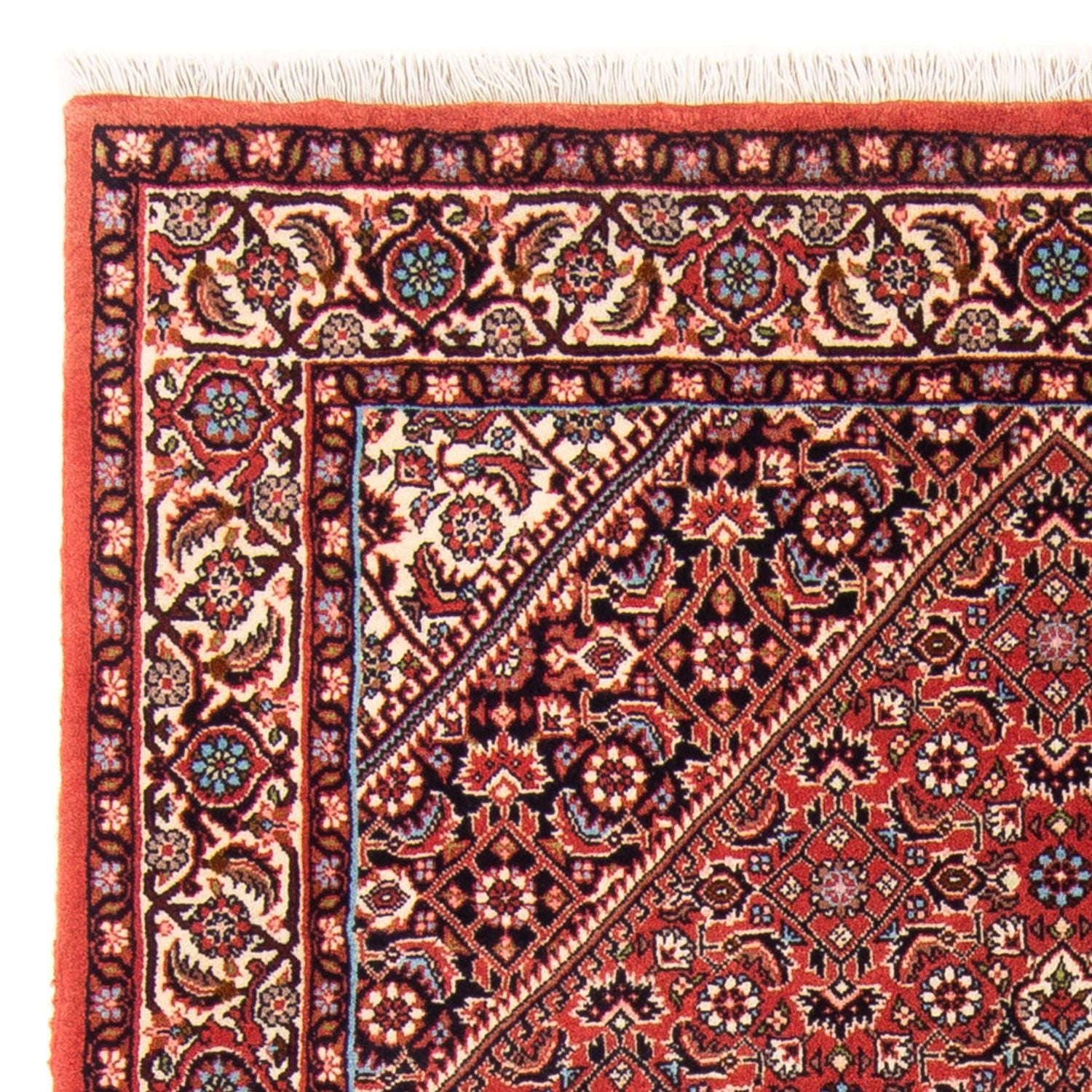 Persisk tæppe - Bijar - Royal - 181 x 112 cm - rød