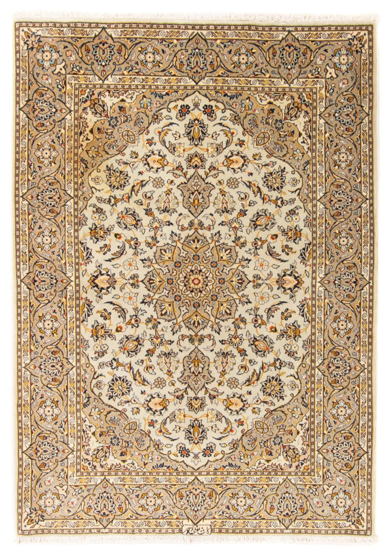 Persisk tæppe - Keshan - 171 x 118 cm - beige