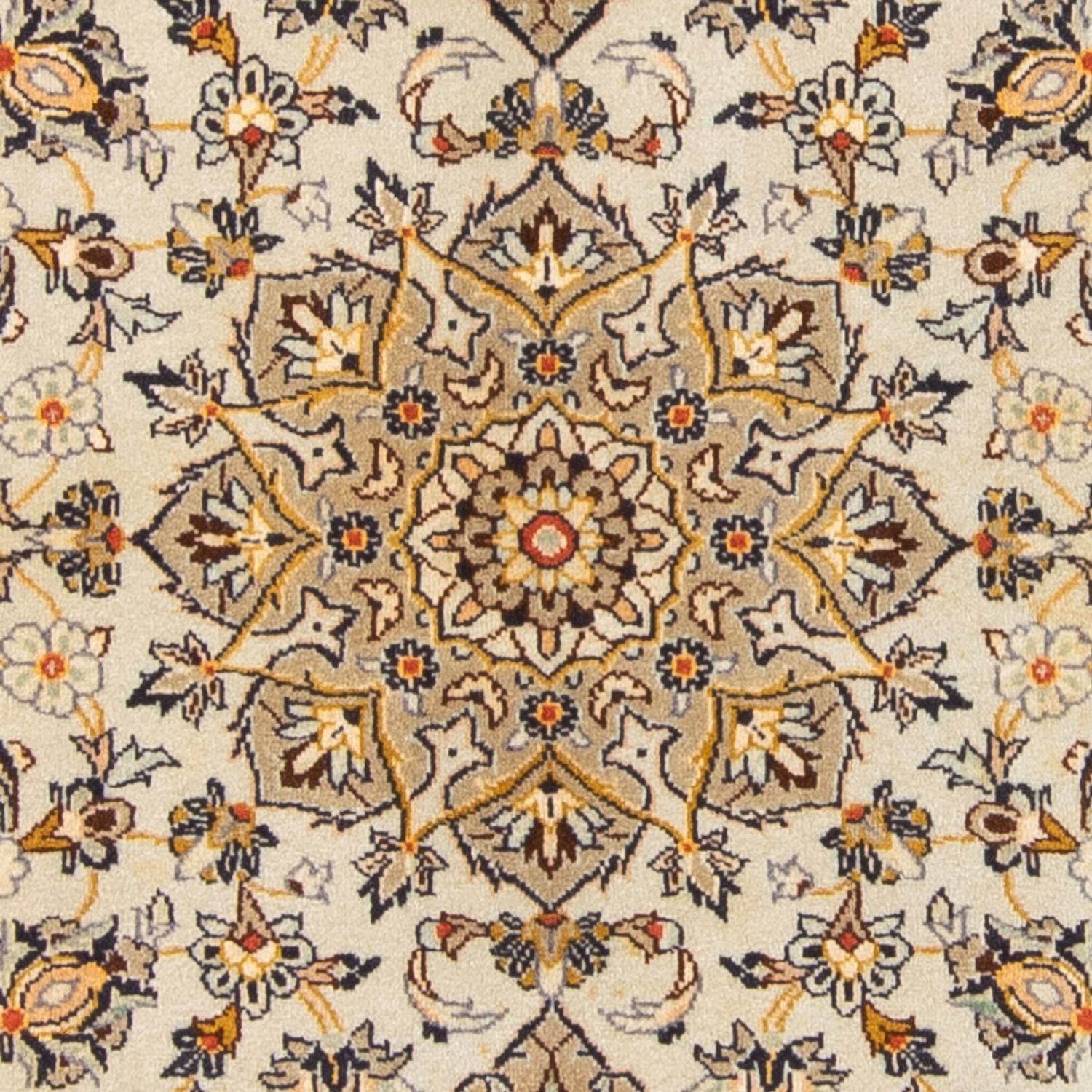 Persisk tæppe - Keshan - 170 x 118 cm - beige