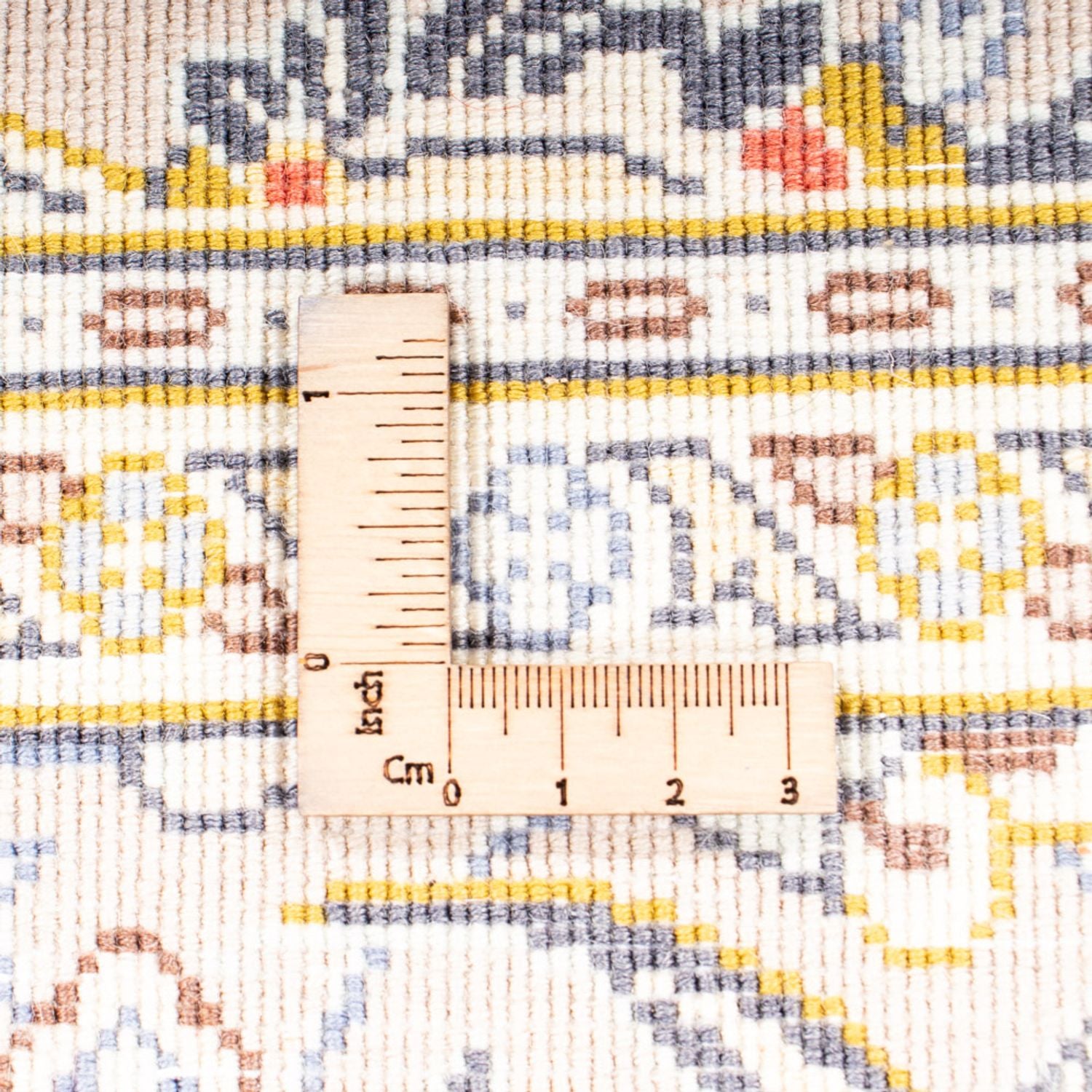 Persisk tæppe - Keshan - 170 x 118 cm - beige