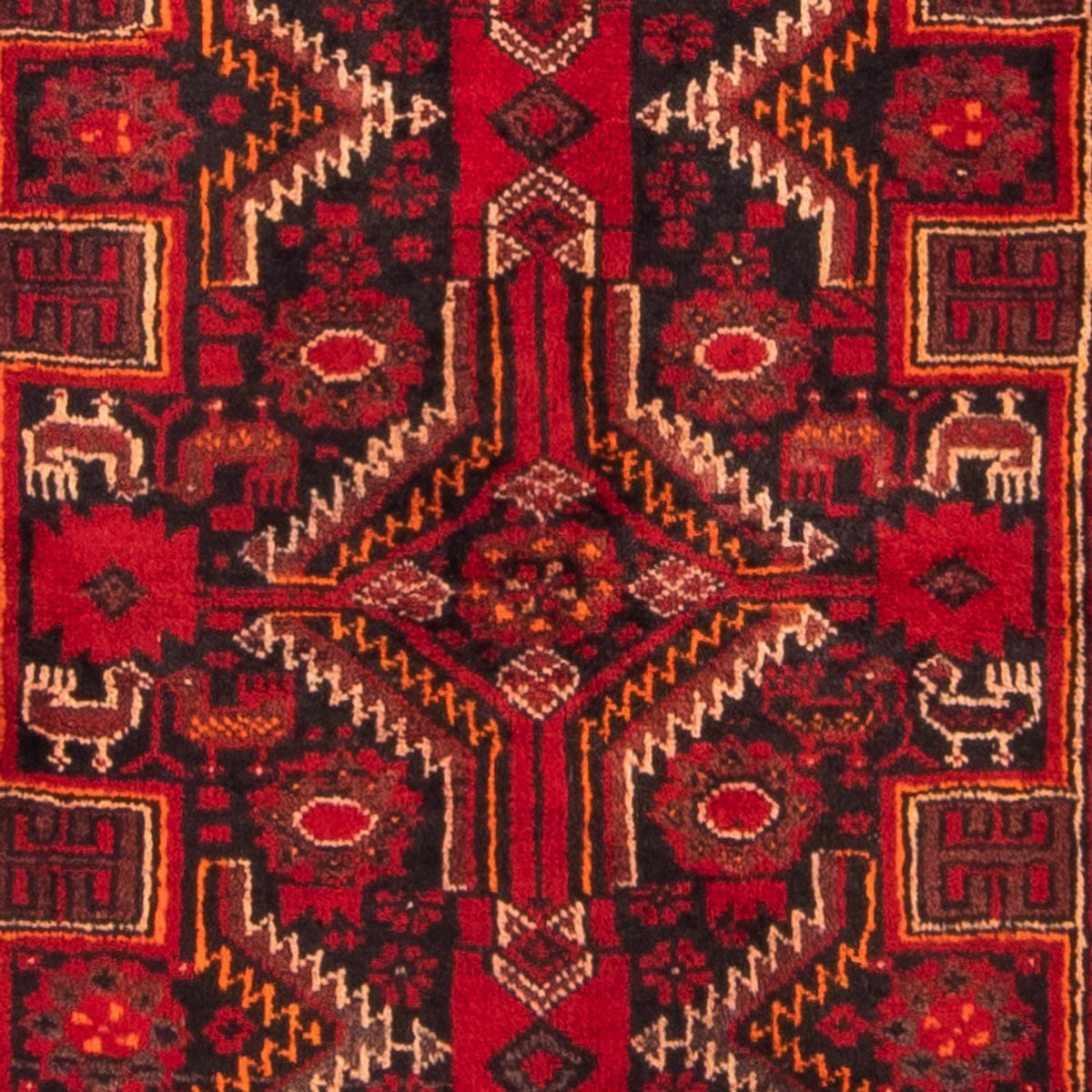 Baluch-tæppe - 173 x 89 cm - rød