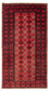 Løber Baluch-tæppe - 191 x 95 cm - rød