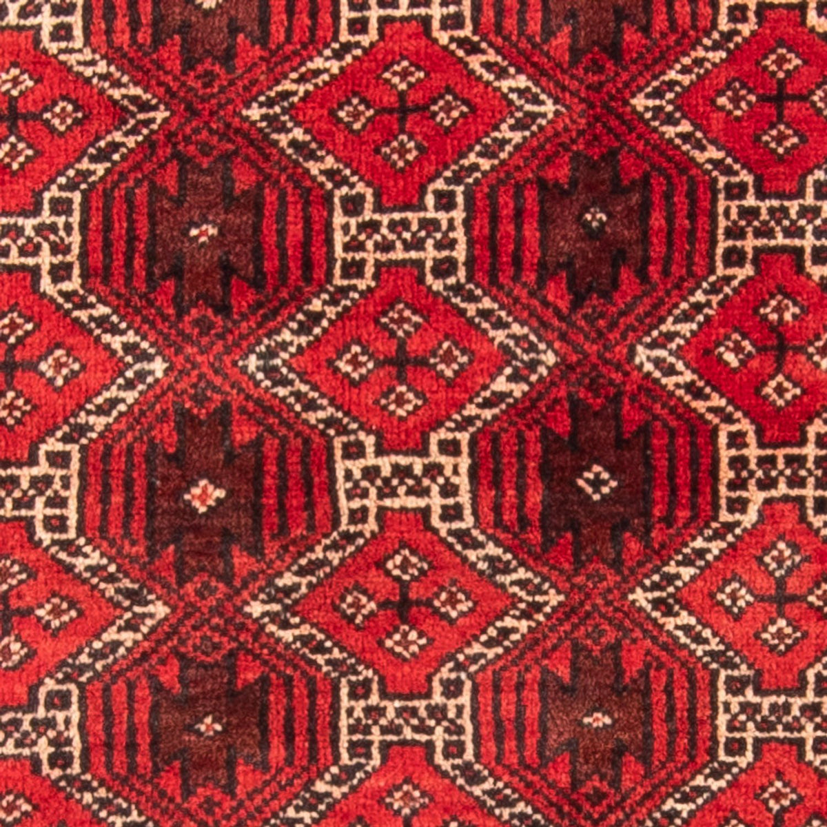 Løber Baluch-tæppe - 191 x 95 cm - rød