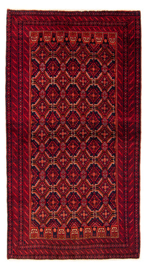 Baluch-tæppe - 167 x 93 cm - rød