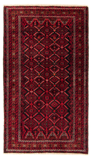 Baluch-tæppe - 182 x 102 cm - mørkeblå