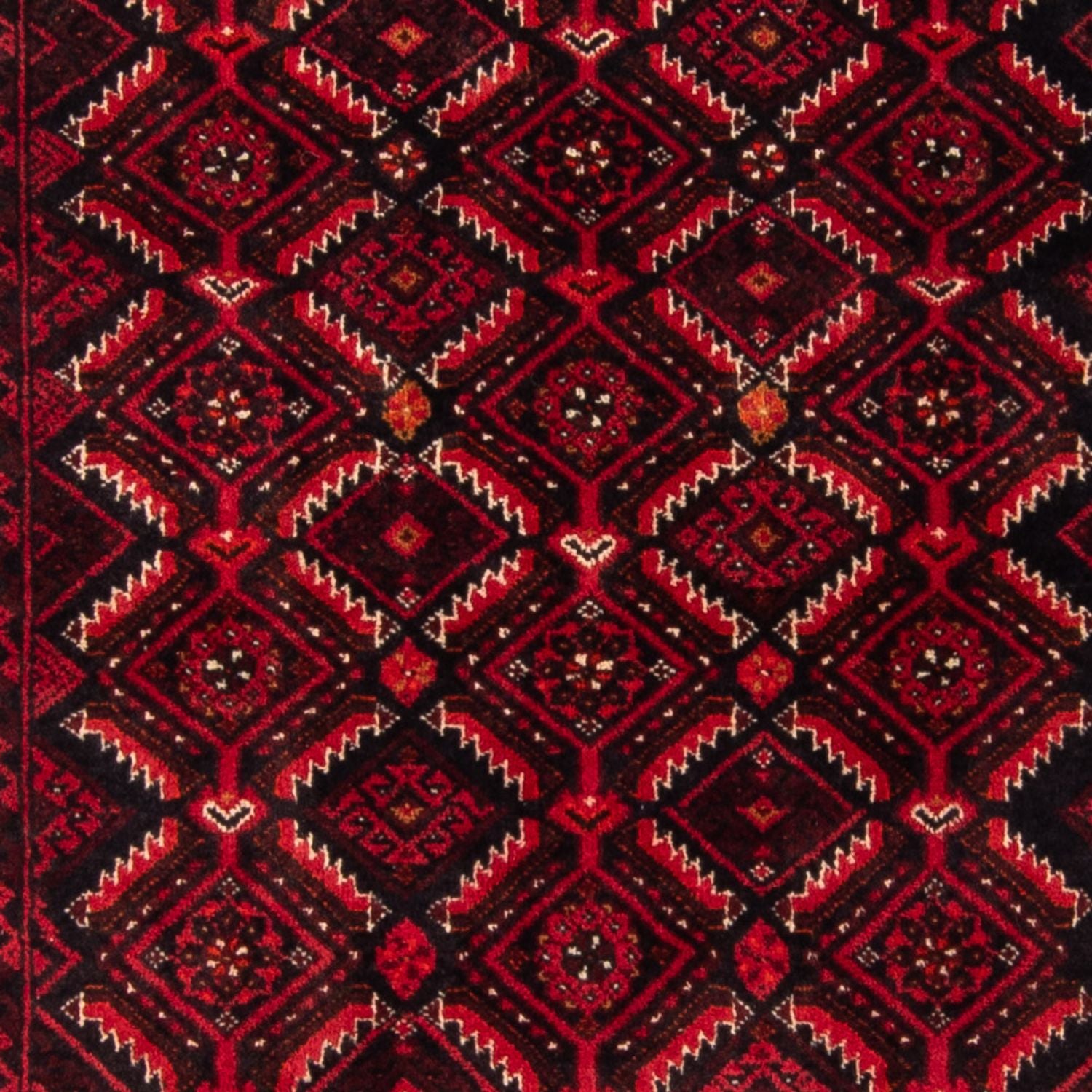 Baluch-tæppe - 182 x 102 cm - mørkeblå