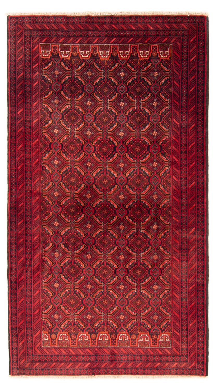 Baluch-tæppe - 216 x 118 cm - rød