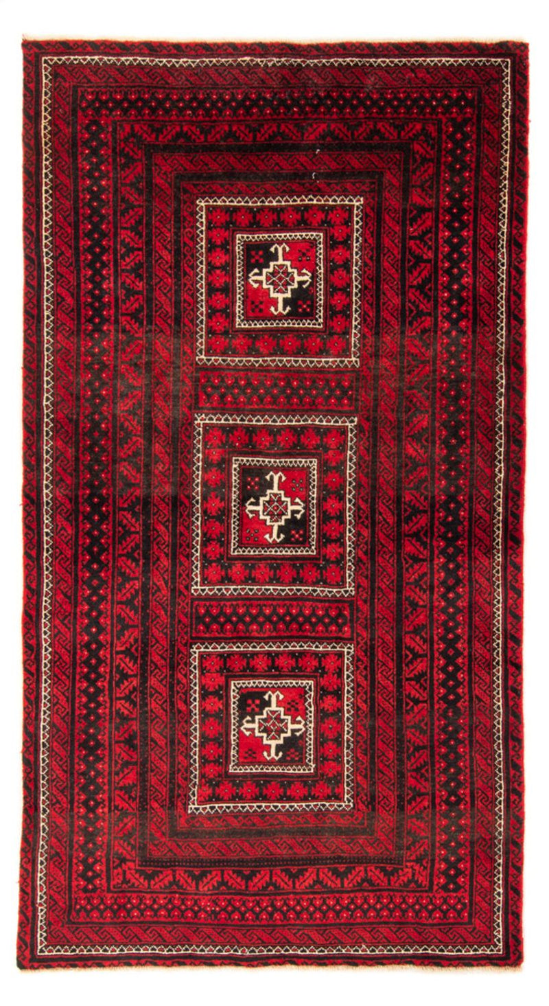 Baluch-tæppe - 237 x 125 cm - rød