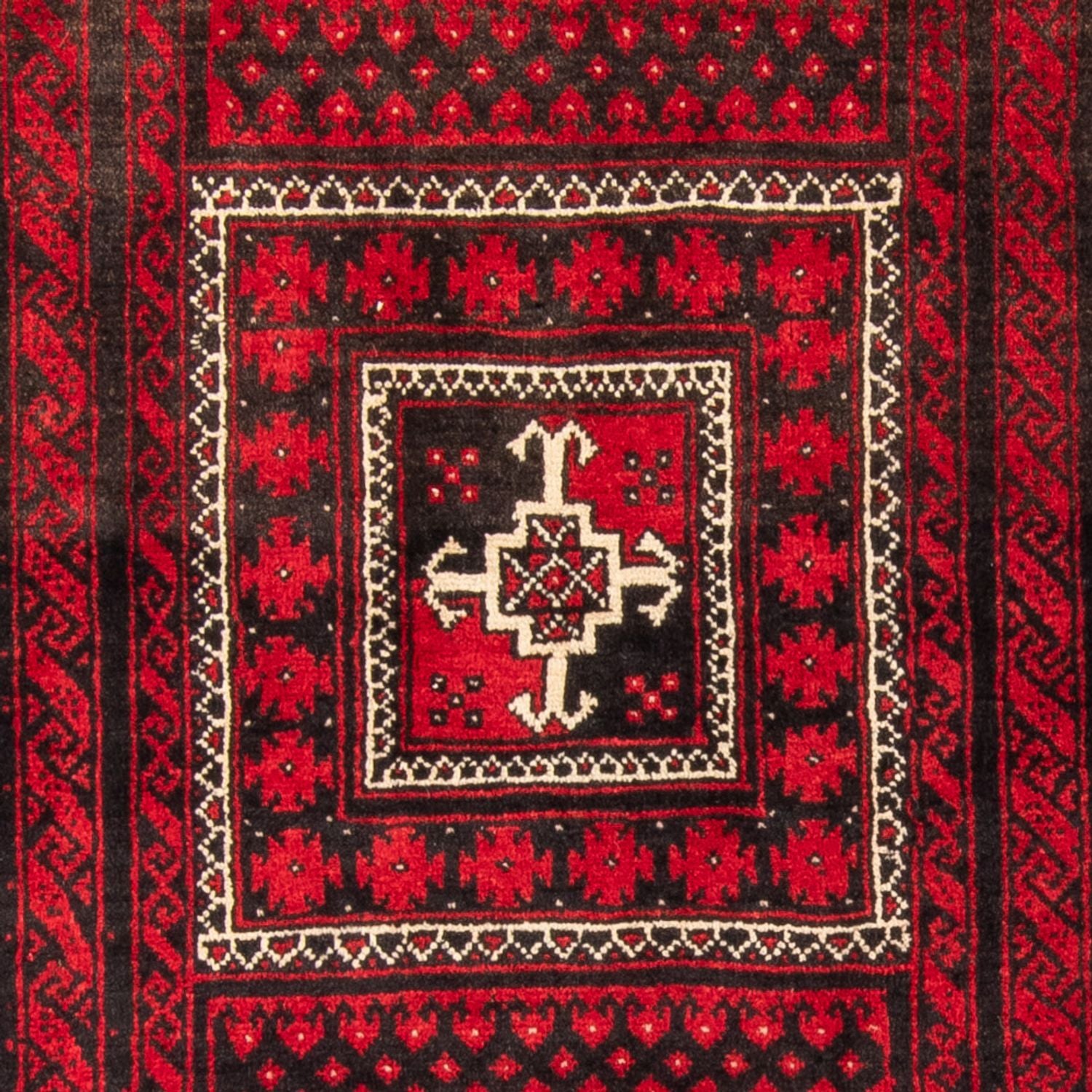 Baluch-tæppe - 237 x 125 cm - rød