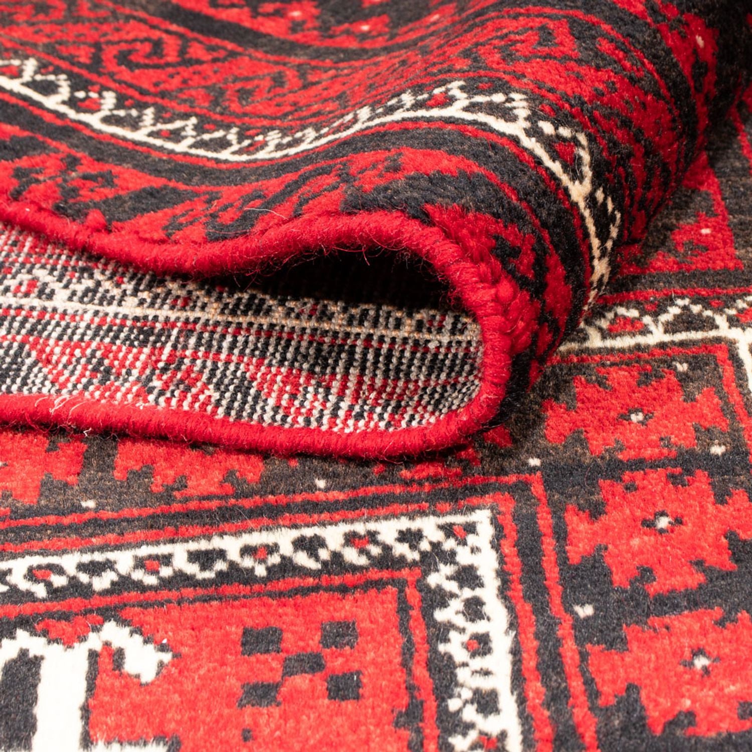 Baluch-tæppe - 237 x 125 cm - rød
