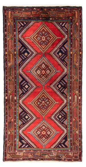 Løber Persisk tæppe - Nomadisk - 202 x 102 cm - rød