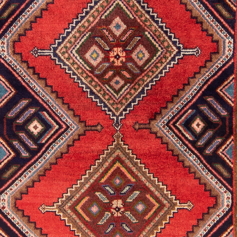 Løber Persisk tæppe - Nomadisk - 202 x 102 cm - rød