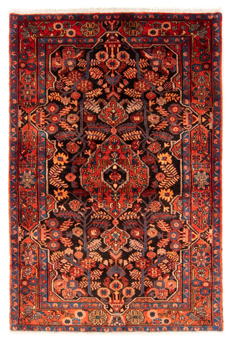 Persisk tæppe - Nomadisk - 196 x 122 cm - mørkeblå
