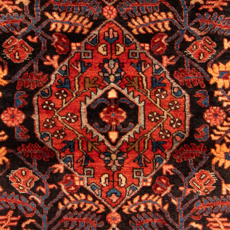 Persisk tæppe - Nomadisk - 196 x 122 cm - mørkeblå