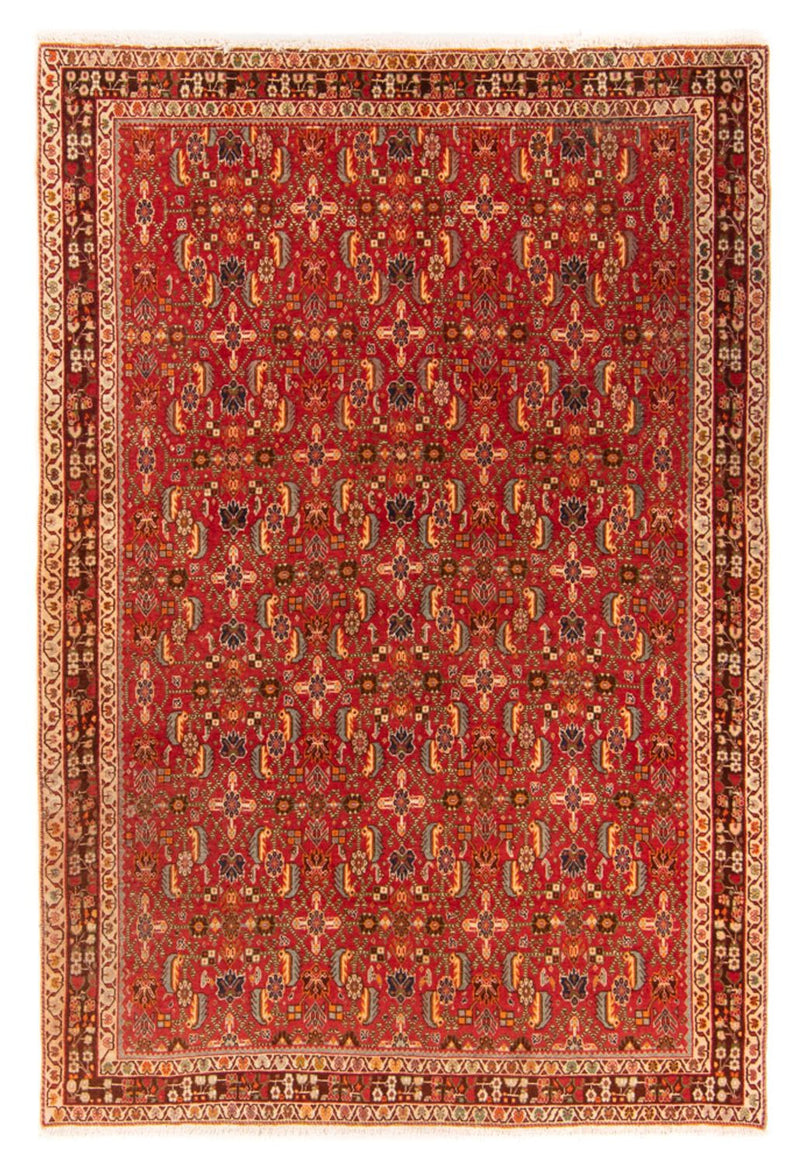 Gabbeh-tæppe - Kashkuli Persisk - 192 x 130 cm - rød