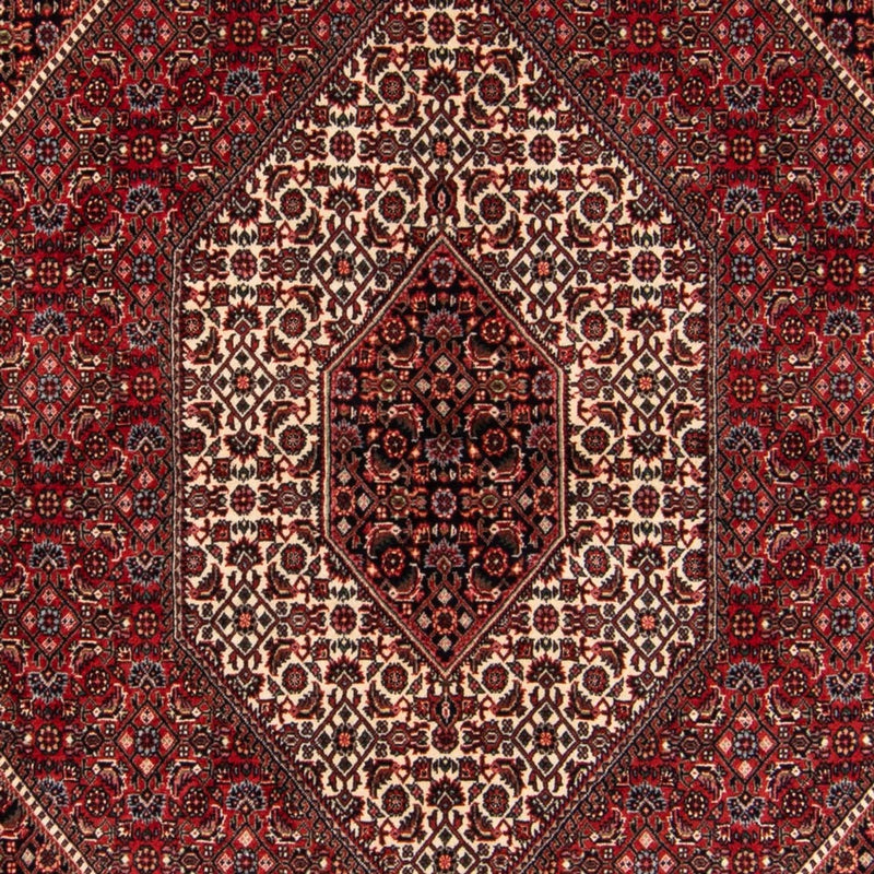 Persisk tæppe - Bijar - Royal - 224 x 144 cm - rød
