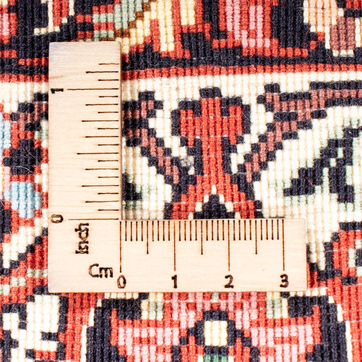 Persisk tæppe - Bijar - Royal - 224 x 144 cm - rød