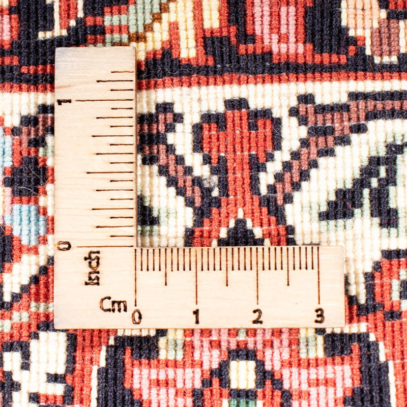 Persisk tæppe - Bijar - Royal - 224 x 144 cm - rød