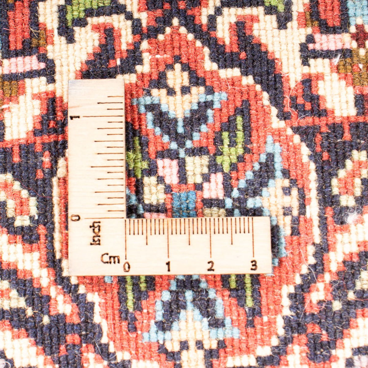 Persisk tæppe - Bijar - Royal - 214 x 160 cm - rød